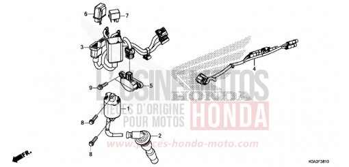 SUB HARNESS CBF300NAJ de 2018